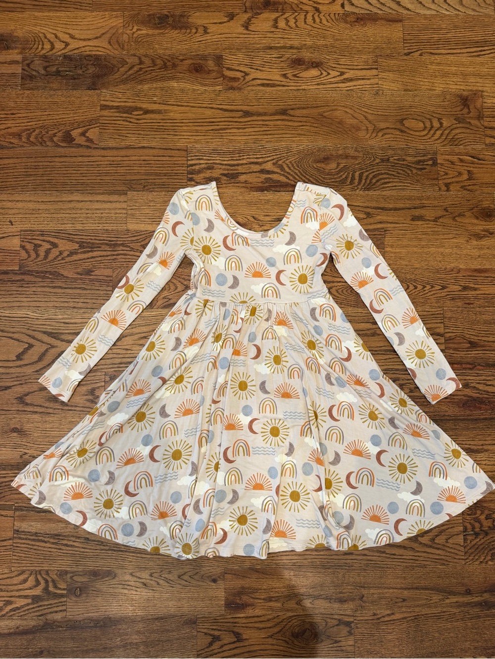 Long Sleeve Twirl Dress